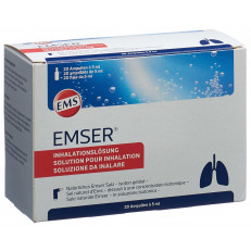 EMSER solution pour inhalation