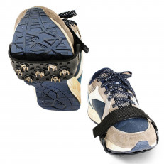 Sundo Crampons pour chaussures universels réglable en caoutchouc thermoplastique