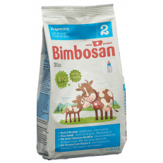 Bimbosan Bio 2 lait de suite recharge sach