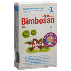 Bimbosan Bio 1 lait pour nourrissons portions de voyage