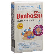 Bimbosan Super Premium 1 lait pour nourrissons portions de voyage