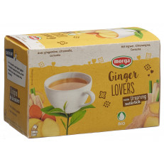Morga thé Ginger Lovers avec pelliante bio bourgeon