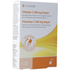 Livsane Vitamine C dépôt caps 500 mg 