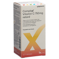 Complex vitamine C retard cpr 750 mg