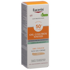Eucerin SUN Face Oil Control gel-crème teintée light SPF50+