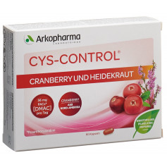 CYS-CONTROL caps cranberry et bruyère